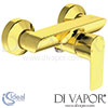Ideal Standard Connect Air Concept Air Exposed Gold Shower Mixer Spare Parts